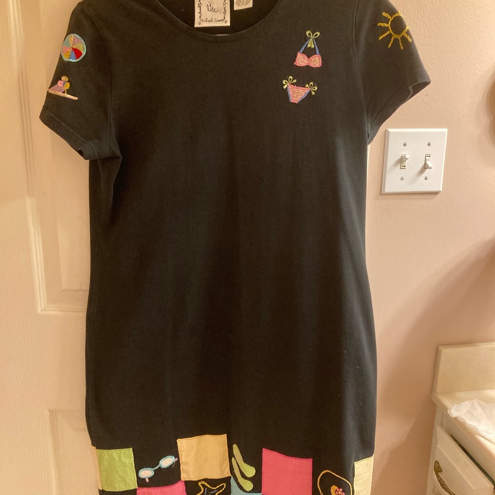 Michael Simon short resort dress